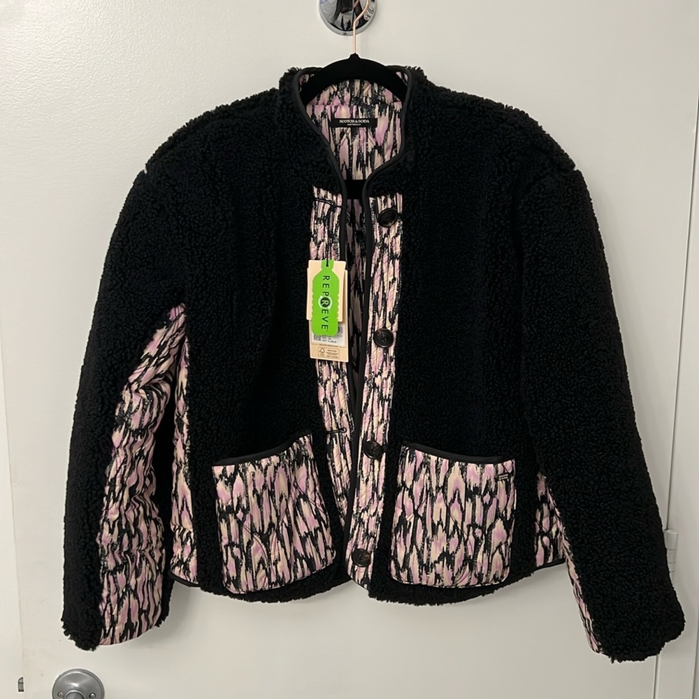 NWT Scotch & Soda Reversible Jacket
